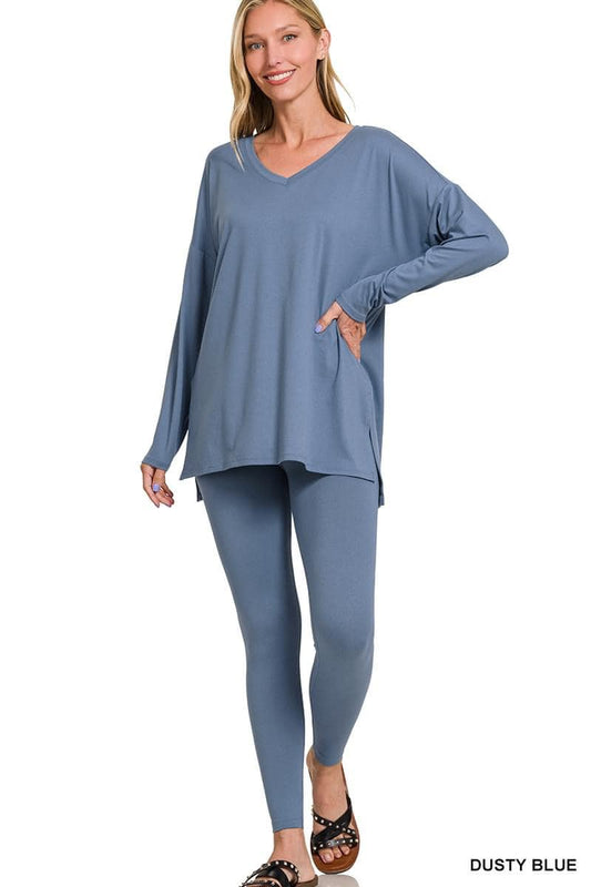 Long sleeve Lounge shirt and leggings